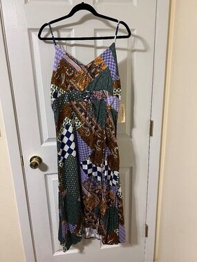 Rewind multi-color Patchwork Dress